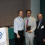 Camron Kamrani (center), WWAC 2011 best presentation award winner